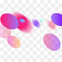彩色渐变创意椭圆-空若网 彩色渐变创意椭圆-空若网