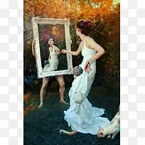 镜中人时尚大气海报-空若网 镜中人时尚大气海报-空若网