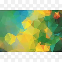 黄绿色三角形渐变壁纸-空若网 黄绿色三角形渐变壁纸-空若网
