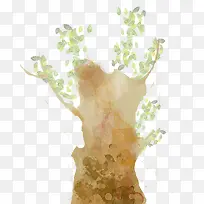 手绘树-空若网 手绘树-空若网