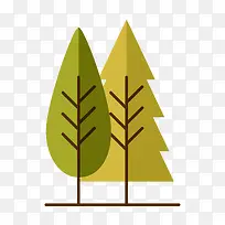 扁平化大树-空若网 扁平化大树-空若网