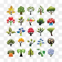 卡通大树-空若网 卡通大树-空若网