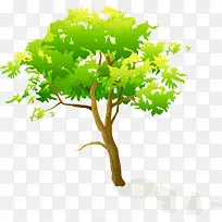 卡通大树-空若网 卡通大树-空若网
