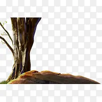 卡通大树-空若网 卡通大树-空若网