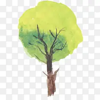 高清立体手绘参天大树-空若网 高清立体手绘参天大树-空若网