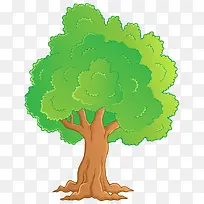 卡通小树-空若网 卡通小树-空若网