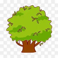卡通大树-空若网 卡通大树-空若网