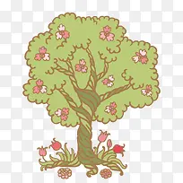 卡通大树-空若网 卡通大树-空若网