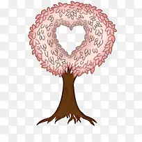 爱心大树-空若网 爱心大树-空若网