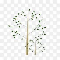 卡通抽象美观大树-空若网 卡通抽象美观大树-空若网