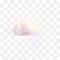 冬季时尚朦胧大树-空若网 冬季时尚朦胧大树-空若网