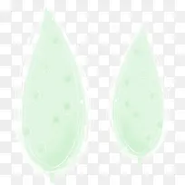 手绘清新蓝色大树-空若网 手绘清新蓝色大树-空若网