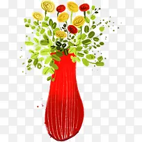 手绘鲜花生日聚会图片-空若网 手绘鲜花生日聚会图片-空若网