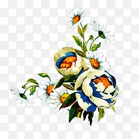 手绘花朵-空若网 手绘花朵-空若网