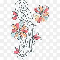 可爱卡通手绘花-空若网 可爱卡通手绘花-空若网