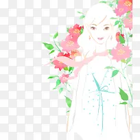 手绘女人-空若网 手绘女人-空若网