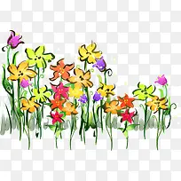 手绘花卉水彩画风格-空若网 手绘花卉水彩画风格-空若网