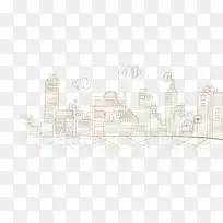 高清创意扁平手绘风格创意城市-空若网 高清创意扁平手绘风格创意城市-空若网