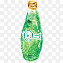 手绘插画风格瓶子-空若网 手绘插画风格瓶子-空若网