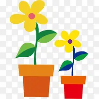 花盆png矢量素材-空若网 花盆png矢量素材-空若网