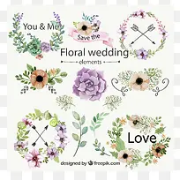 水彩花卉-空若网 水彩花卉-空若网