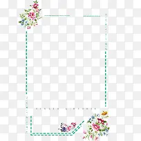 矢量清新边框装饰图-空若网 矢量清新边框装饰图-空若网