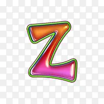 渐变红圆字母z-空若网 渐变红圆字母z-空若网