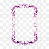 矢量紫色边框-空若网 矢量紫色边框-空若网