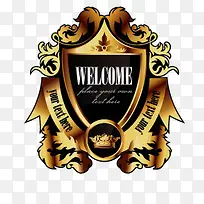 welcome金色边框-空若网 welcome金色边框-空若网