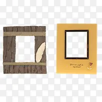 矢量木质相框-空若网 矢量木质相框-空若网