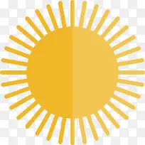 黄色卡通可爱太阳-空若网 黄色卡通可爱太阳-空若网