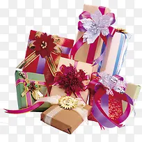 高清彩色花纹礼盒-空若网 高清彩色花纹礼盒-空若网