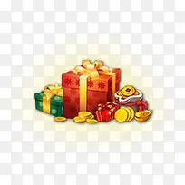 手绘彩色游戏礼盒-空若网 手绘彩色游戏礼盒-空若网