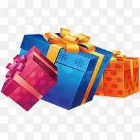 彩色花纹促销礼盒-空若网 彩色花纹促销礼盒-空若网