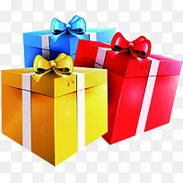 彩色卡通手绘礼盒-空若网 彩色卡通手绘礼盒-空若网