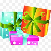 手绘彩色国庆礼盒-空若网 手绘彩色国庆礼盒-空若网