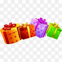 手绘彩色礼盒海报-空若网 手绘彩色礼盒海报-空若网