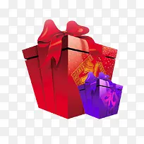 彩色礼盒-空若网 彩色礼盒-空若网