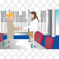 矢量商务人士-空若网 矢量商务人士-空若网