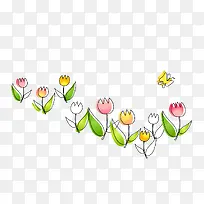 手绘花草图案-空若网 手绘花草图案-空若网