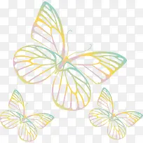 蝴蝶漂亮png矢量素材-空若网 蝴蝶漂亮png矢量素材-空若网