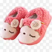 粉色可爱卡通拖鞋-空若网 粉色可爱卡通拖鞋-空若网