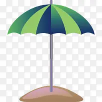 太阳伞png矢量素材-空若网 太阳伞png矢量素材-空若网