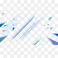 蓝色不规则三角形-空若网 蓝色不规则三角形-空若网