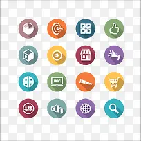 扁平化图标-空若网 扁平化图标-空若网