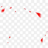 红色三角形元素-空若网 红色三角形元素-空若网