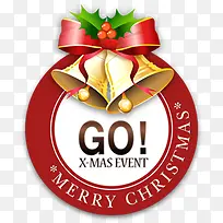 红色圣诞节标签装饰-空若网 红色圣诞节标签装饰-空若网