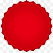 红色花边促销标签-空若网 红色花边促销标签-空若网