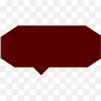 红色复古纯色标签-空若网 红色复古纯色标签-空若网