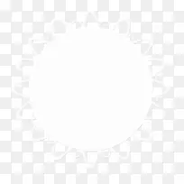 线白色圆圈花边边框-空若网 线白色圆圈花边边框-空若网